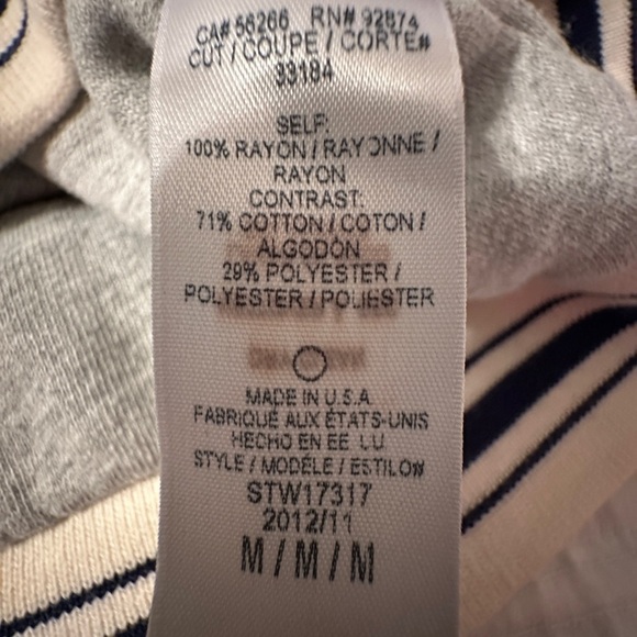 Splendid Sweatshirt Bomber Jacket - Size M - Picture 7 of 9